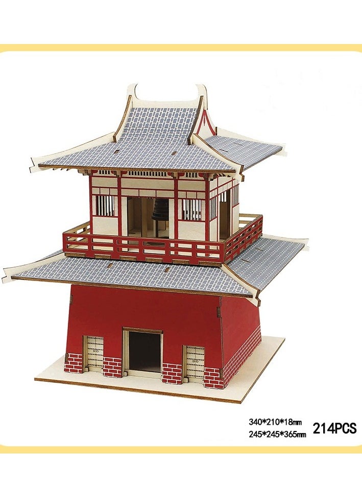 Chinese Ancient Architecture Wooden 3D Puzzle