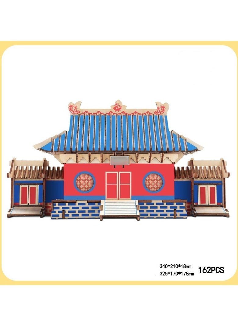 Chinese Ancient Architecture Wooden 3D Puzzle