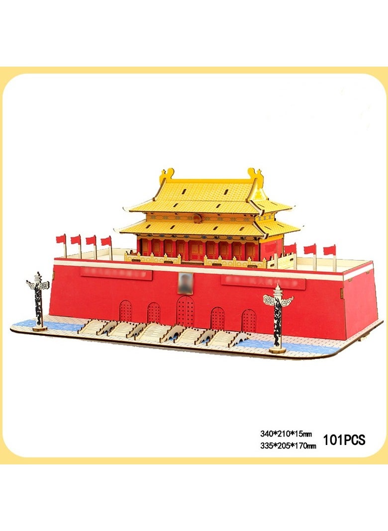 Chinese Ancient Architecture Wooden 3D Puzzle