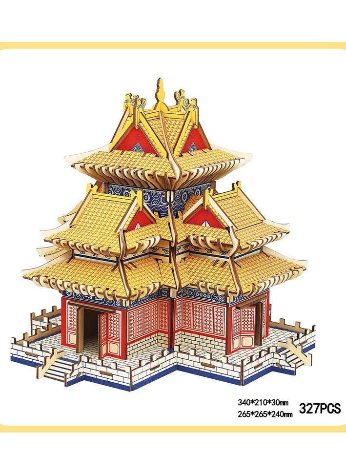 Chinese Ancient Architecture Wooden 3D Puzzle