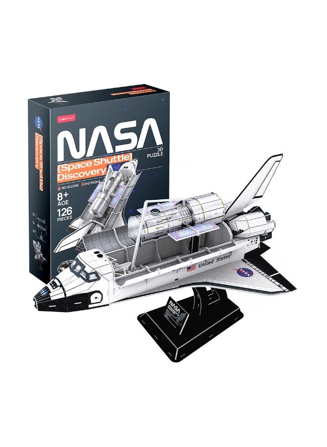 Nasa Space Shuttle Discovery 3D Puzzle (126 Pieces)