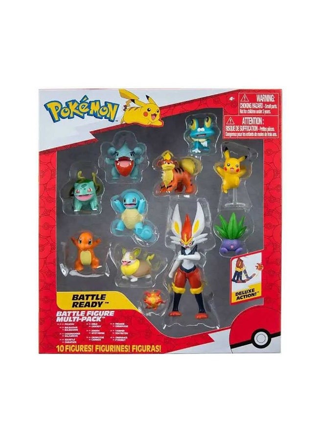 Pokemon Battle Figure Multi Pack (10 Pack)