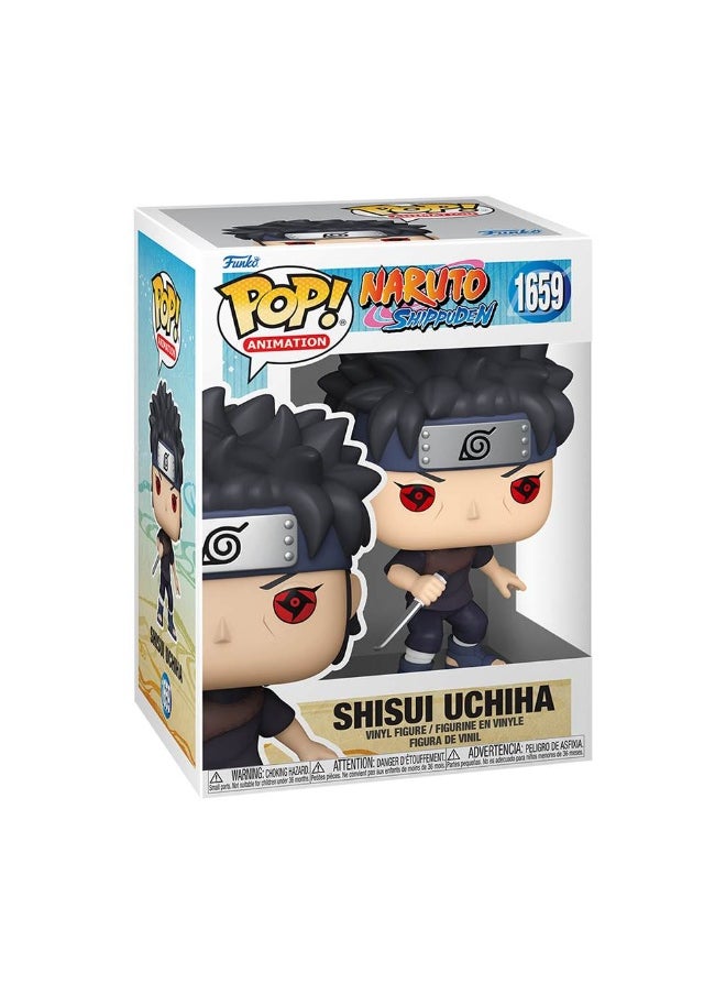 POP Animation Naruto Shippuden Shisui Uchiha with Kunai Vinyl Figure (12 cm)