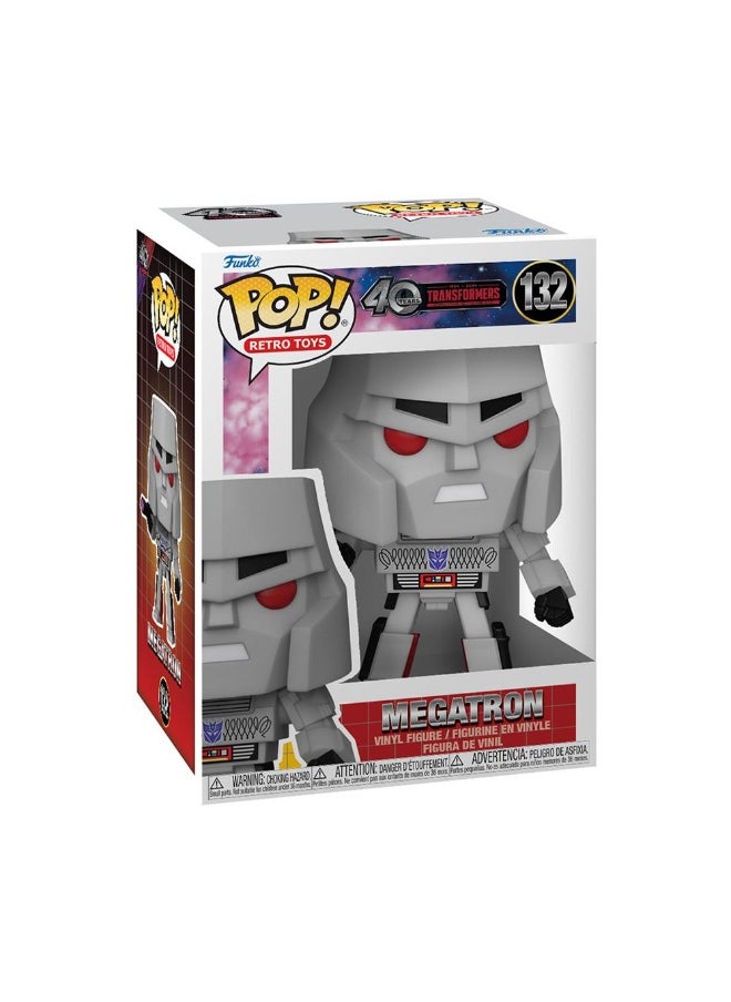 POP Retro Toys 40 Years Transformers G1 Megatron Vinyl Figure (12 cm)