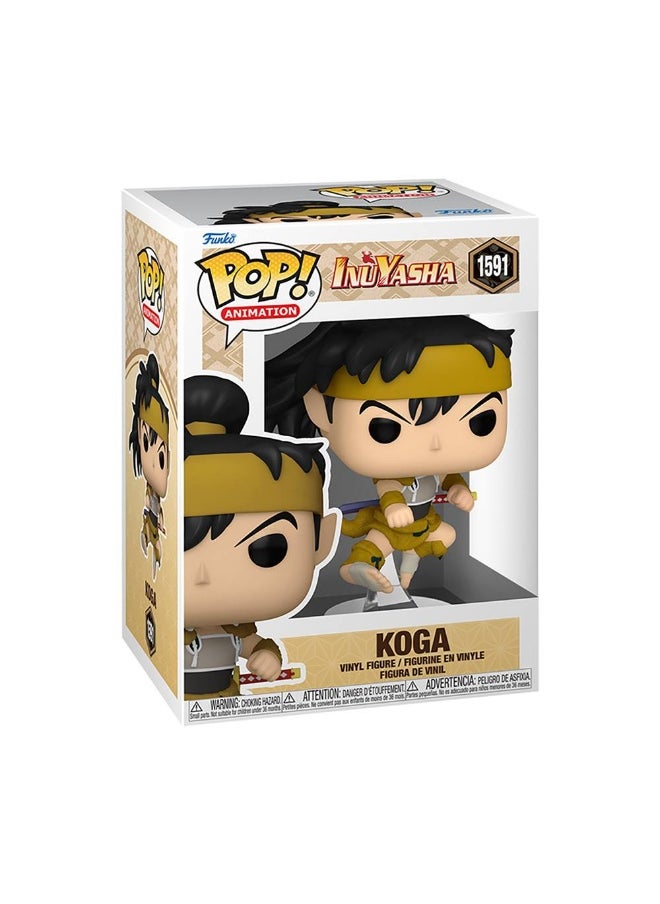 POP Animation Inuyasha Koga Vinyl Figure