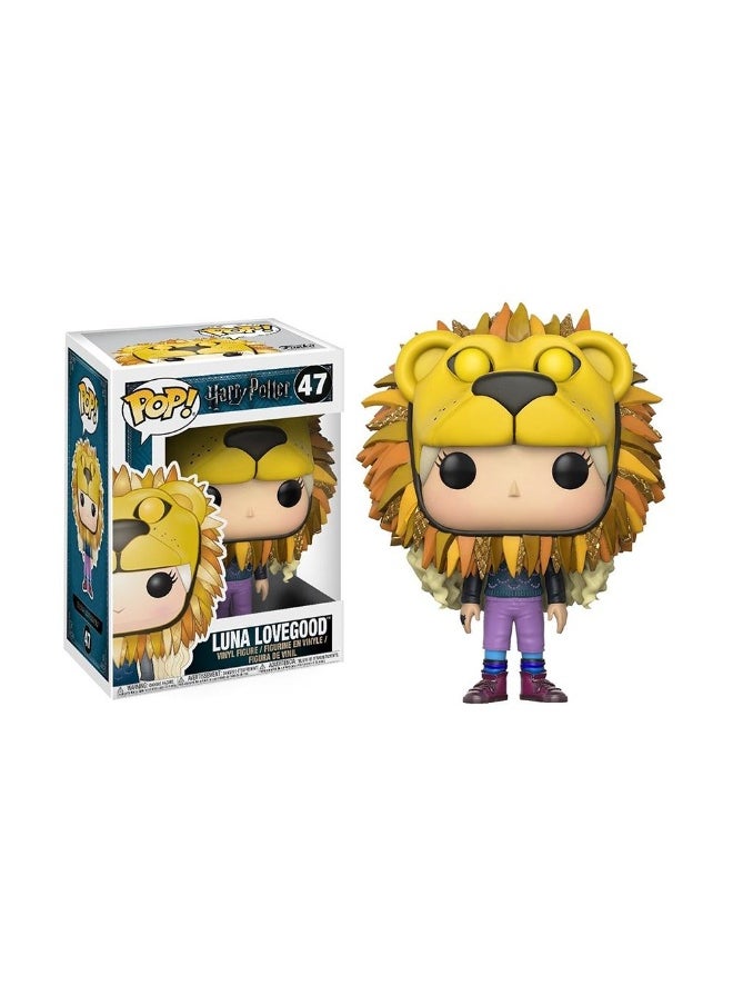 POP Harry Potter Luna Lovegood with Lion Head Vinyl Figure