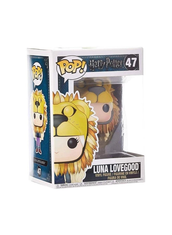 POP Harry Potter Luna Lovegood with Lion Head Vinyl Figure