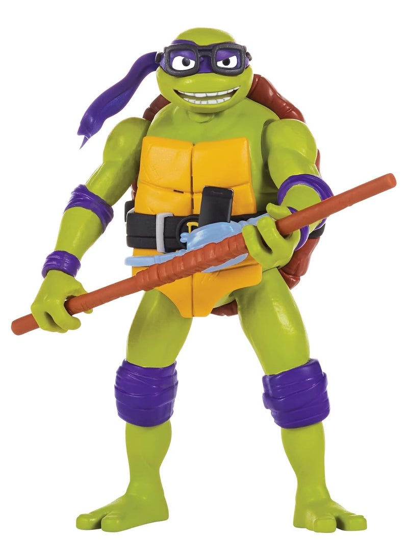 Mutant Mayhem | 5.5” Donatello | Deluxe Ninja Shouts Figure | Playmates Toys