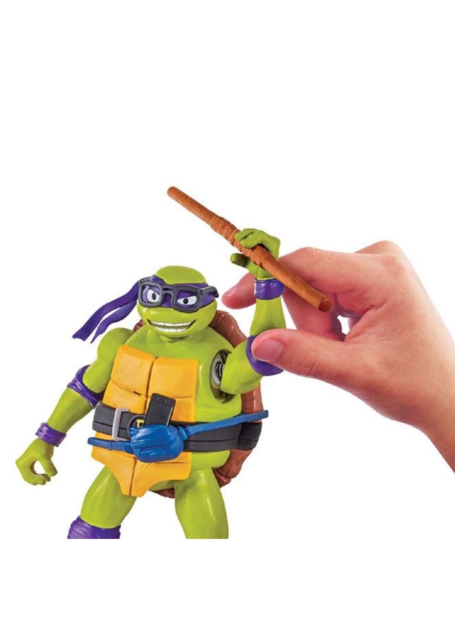 Mutant Mayhem Ninja Shouts Donatello Action Figure (13 Cm)