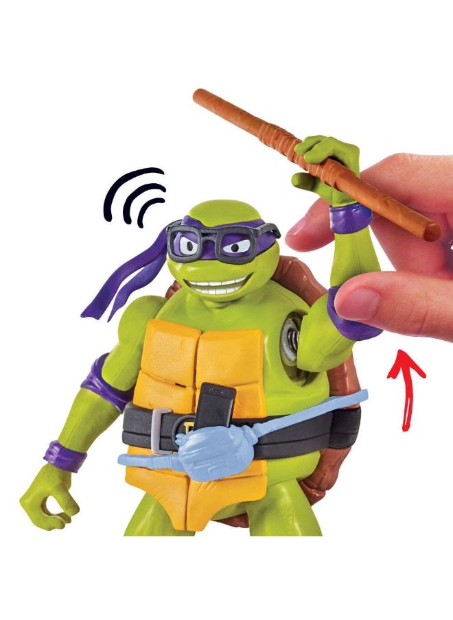 Mutant Mayhem Ninja Shouts Donatello Action Figure (13 Cm)