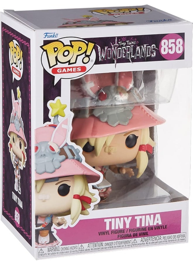 Funko Pop! Games: Tiny Tina’s Wonderland – Tiny Tina - Tiny Tina's Wonderlands - Collectable Vinyl Figure - Gift Idea - Official Merchandise - Toys for Kids & Adults - Ad Icons Fans