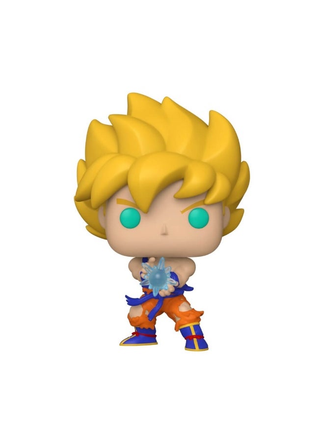 Pop Dragon Ball Z Super Saiyan Goku With Kamehameha Vinyl Figure