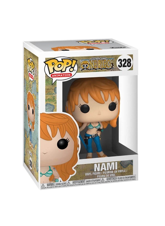 Pop Animation One Piece Nami Vinyl Figure (9.5 Cm)