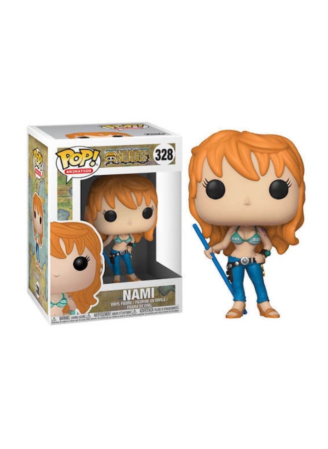 Pop Animation One Piece Nami Vinyl Figure (9.5 Cm)