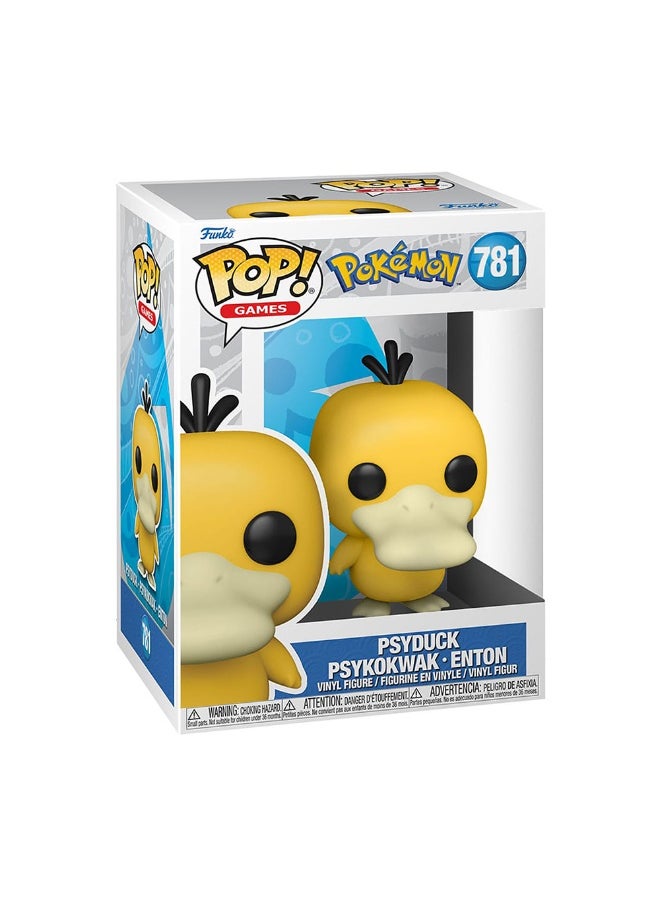 Pop Games Pokemon Psyduck Vinyl Figure (10 Cm)