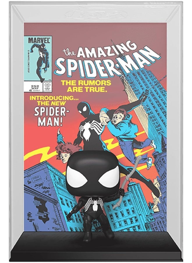 Funko Pop! Comic Covers #252 The Amazing Spider-Man Black Suit Display Case - Limited Edition Exclusive #40