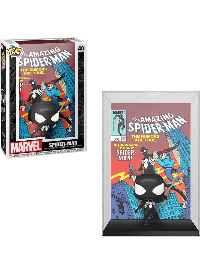 Funko Pop! Comic Covers #252 The Amazing Spider-Man Black Suit Display Case - Limited Edition Exclusive #40