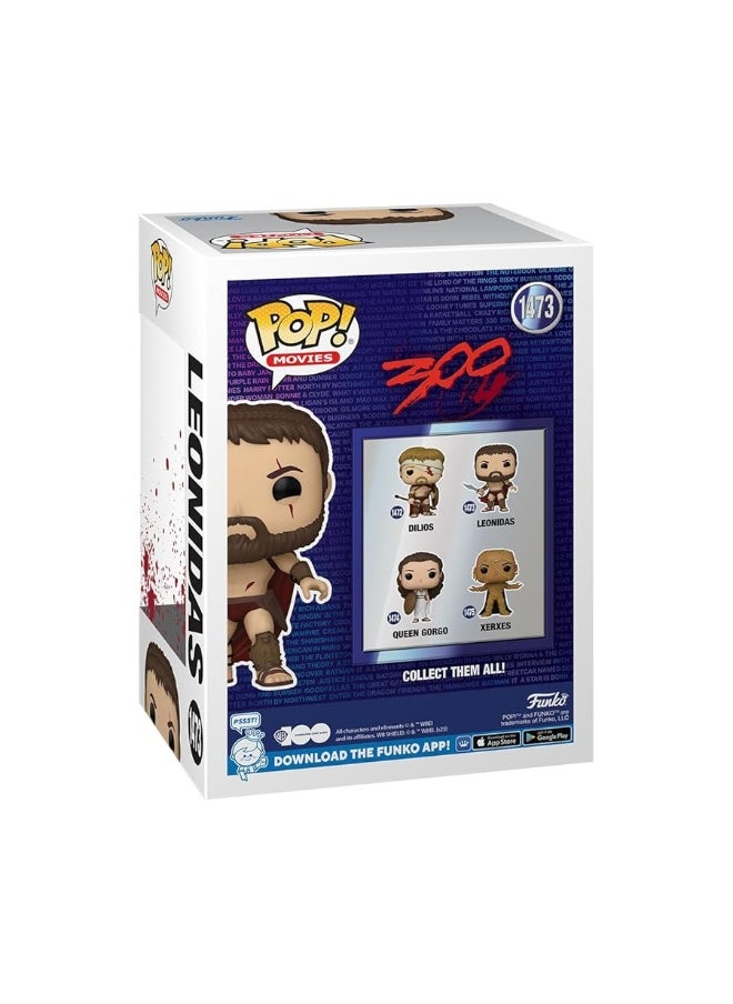 Funko Pop! Movies: WB 100-300, Leonidas (Bloody), Amazon Exclusive