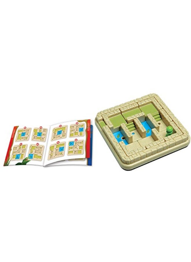 SmartGames Temple Trap Cognitive Skill-Building Travel Game with Portable Case Featuring 60 Challenges for Ages 7 - Adult