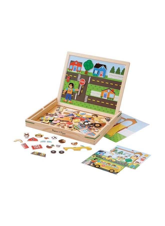 Melissa & Doug Wooden Magnetic Matching Picture Game (119 Pieces)