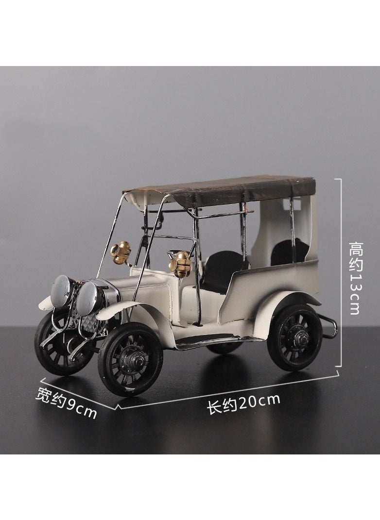 European Retro Wrought Iron Classic Car Decoration