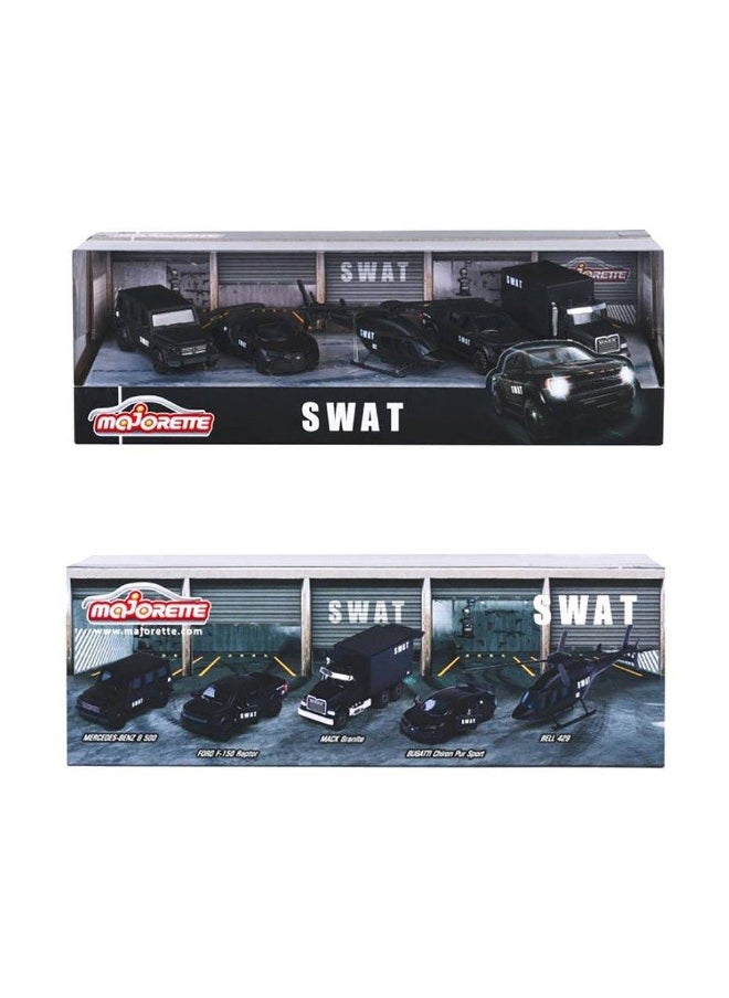 Swat Model Die-Cast Vehicle Gift Set (5 Pack)