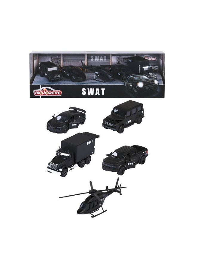 Swat Model Die-Cast Vehicle Gift Set (5 Pack)