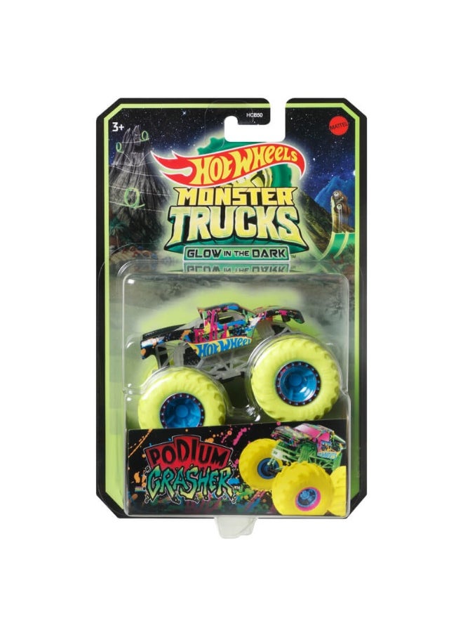 Monster Truck Glow In The Dark Die-Cast Vehicle Toy (1:64)