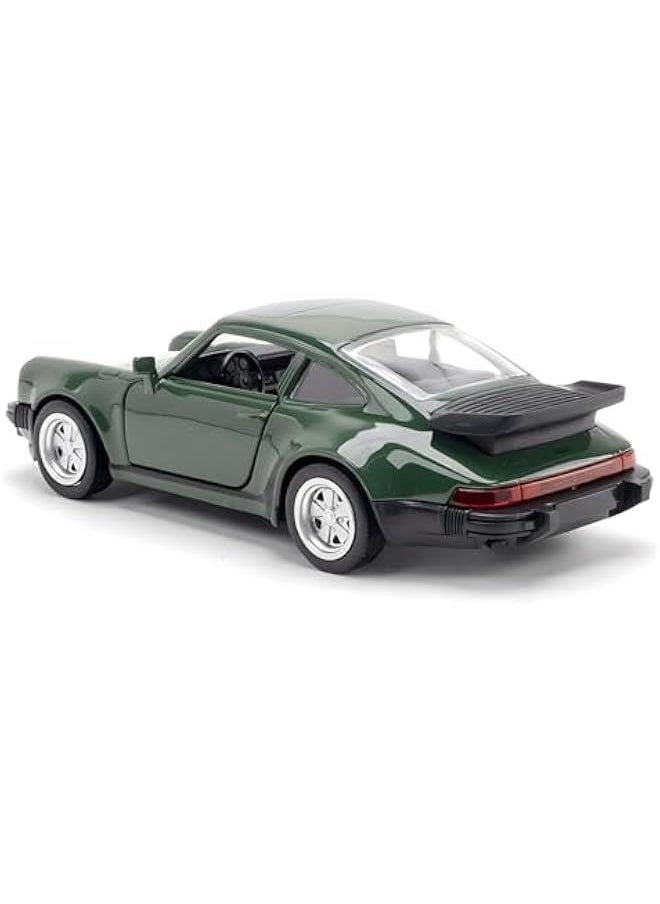 Toy Cars Porsche 911 Turbo 1978 1/36 Scale Diecast Car Models,Pull Back Vehicles Toys,Car Toys Gifts for Kids Age 3-5 Green