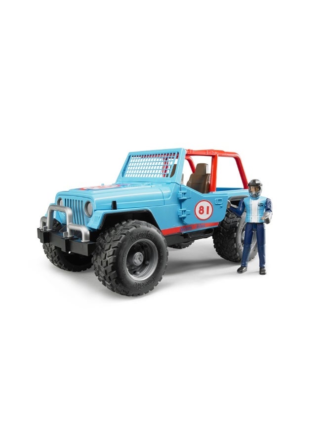 Jeep Cross Country Racer With Driver (Blue)