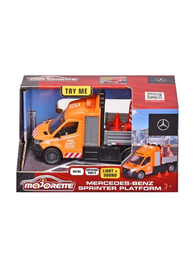 Mercedes-Benz Sprinter Platform Construction Vehicle (15 Cm)