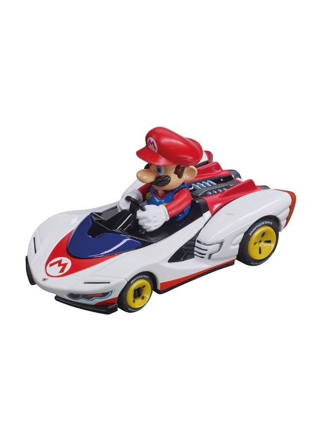 Mario Kart P-Wing Mario & Yoshi Pull-Back Karts (1:43, 2 Pack)