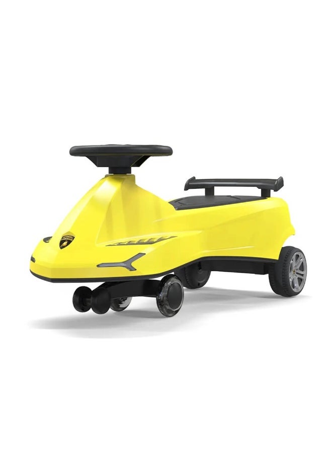 Lamborghini Swing Car Ride-on (Yellow)