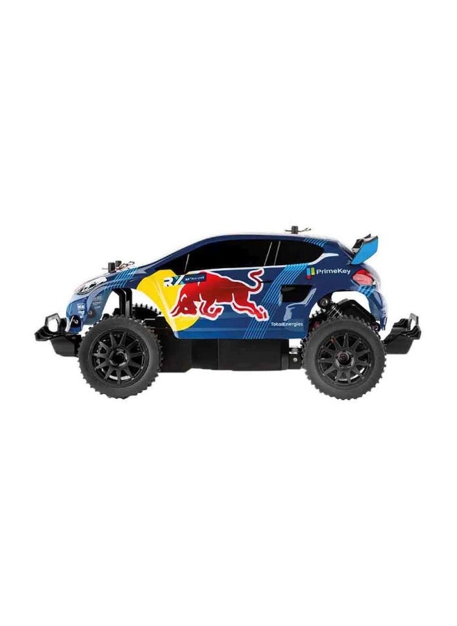 Red Bull Peugeot Wrx 208 Metal Gear Off-Road Vehicle (1:18)