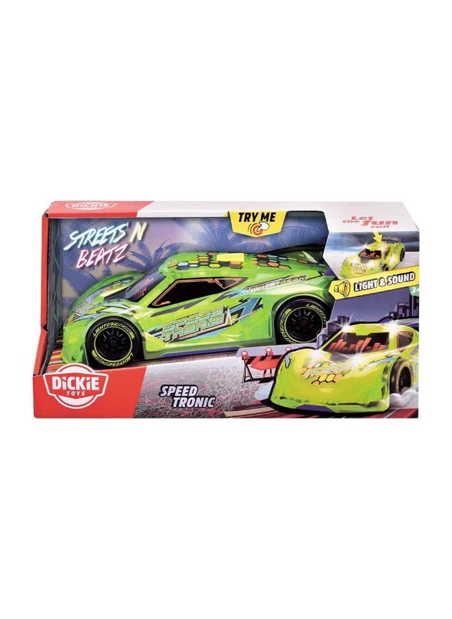 Dickie Streets N Beatz Speed Tronic Car Toy (20 cm)