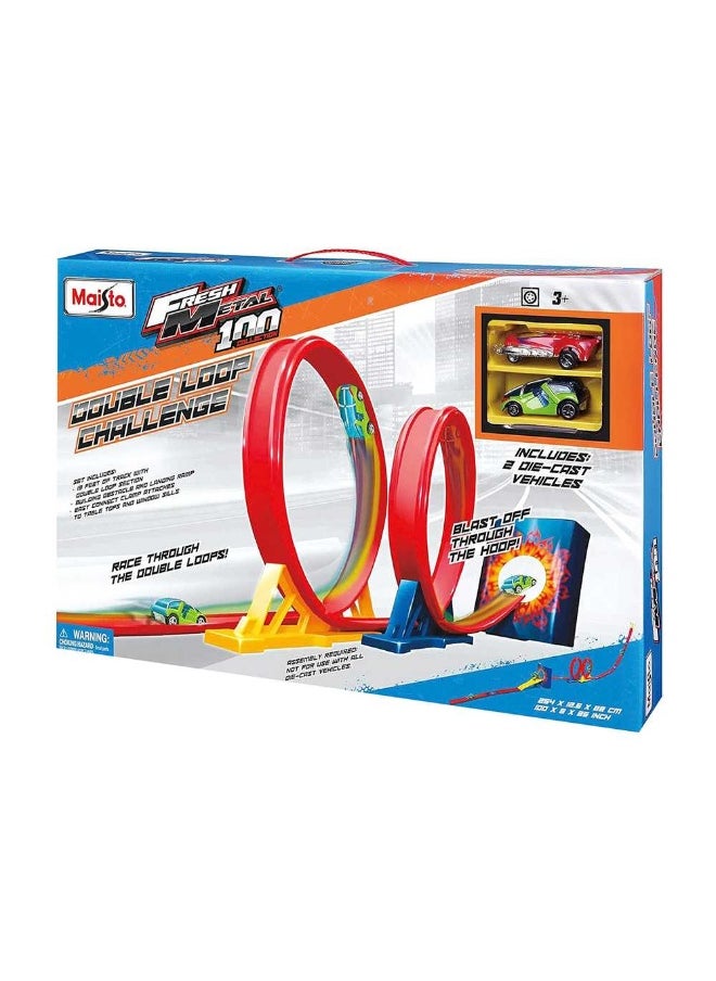 Fresh Metal Double Loop Challenge Playset