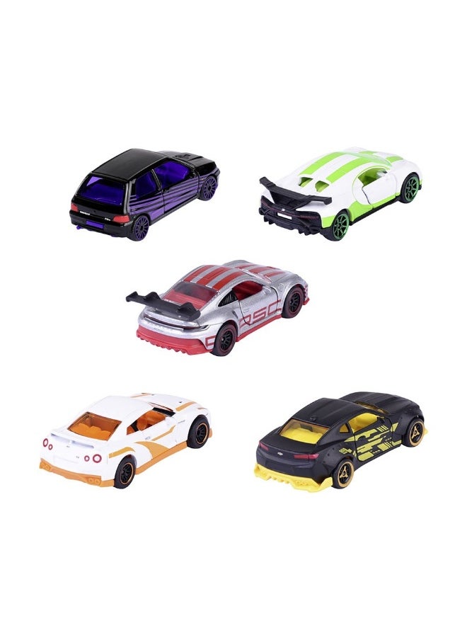 Series Limited Edition Vehicle Giftpack (7.5 Cm, 5 Pieces)