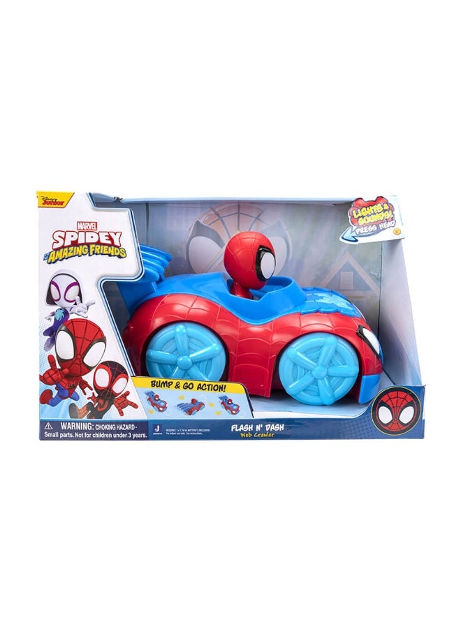 Spidey And Friends Flash 'N' Dash Web Crawler