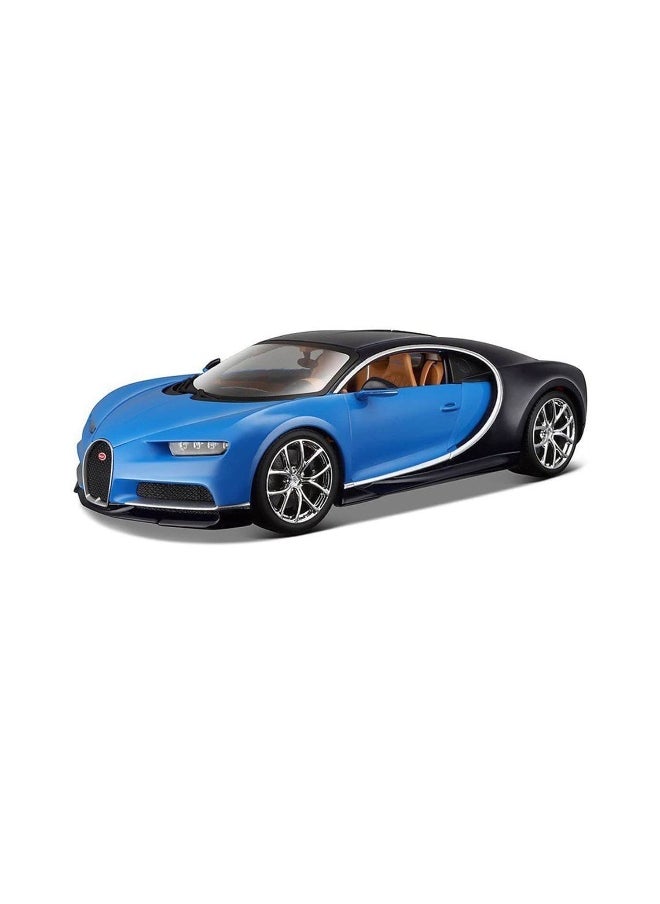 Bburago Bugatti 2016 Chiron Die-cast Car (1:18, Blue)