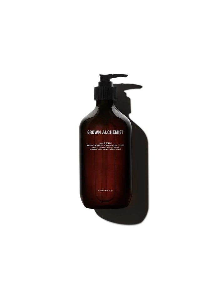 Grown Alchemist Hand Wash - Sweet Orange, Cedarwood, Sage 500ml