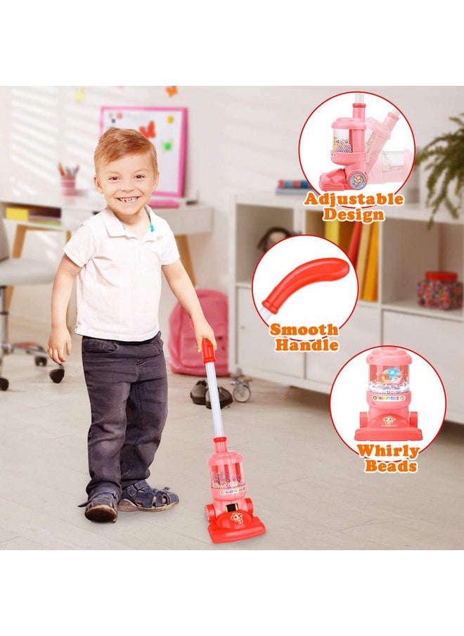 Kids Cleaning Set - 8Pcs Toddler Broom And Cleaning Set With Toy Vacuum Cleaner, Pretend Play Children House Cleaning Toys, Christmas Birthday Gift For Girls Boys