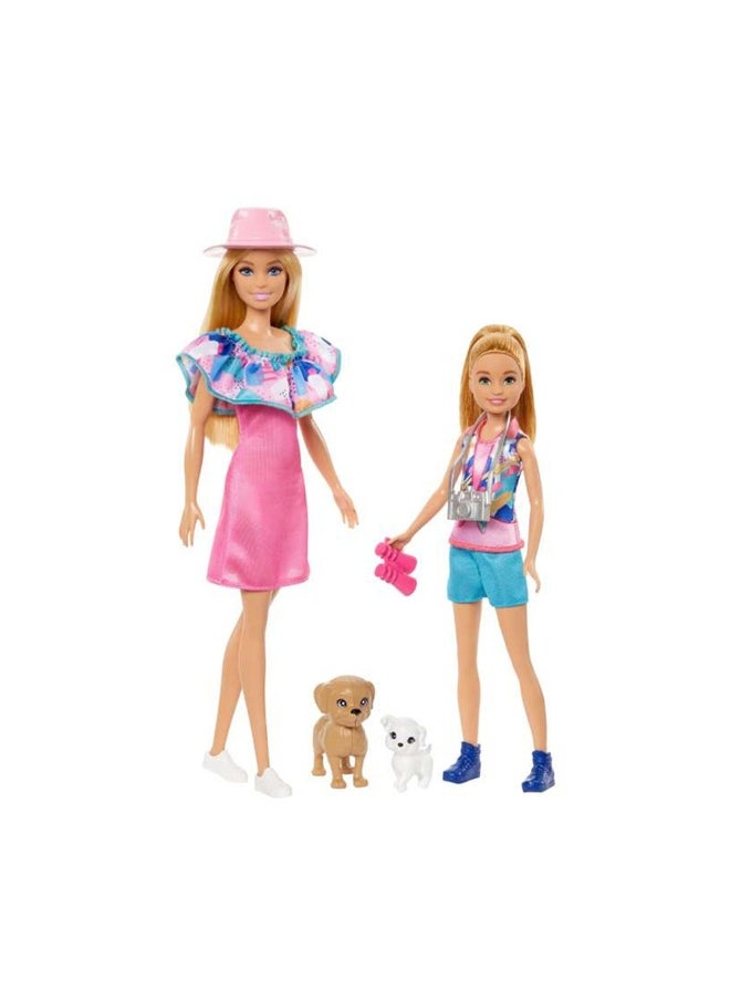 & Stacie Sister Doll Set With 2 Pet & Accessories