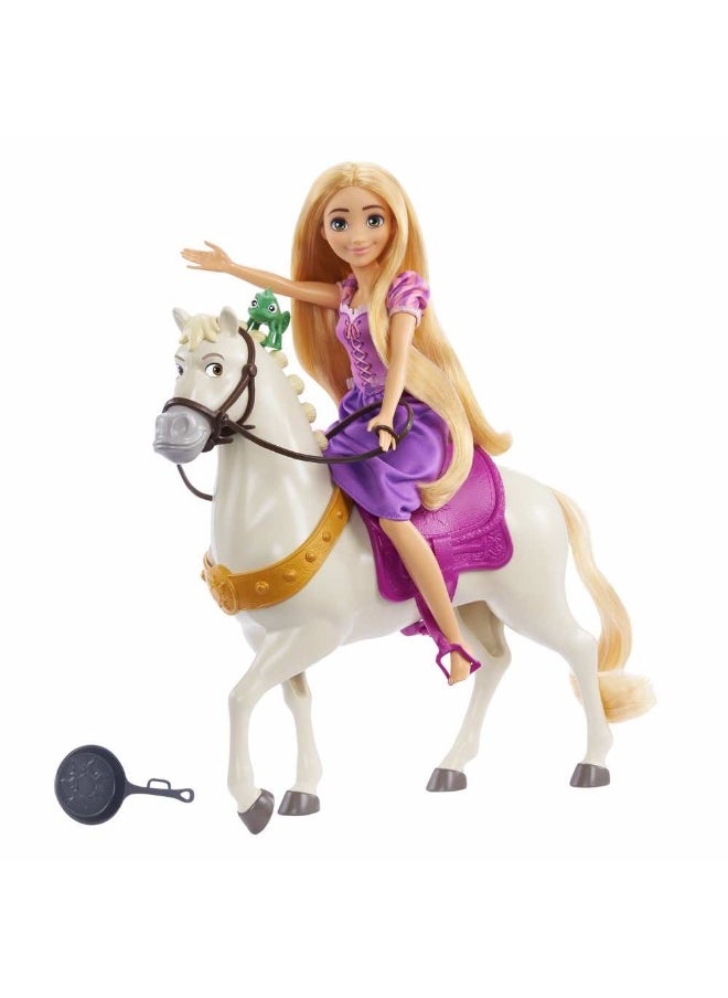 Princess Rapunzel & Maximus Doll Set