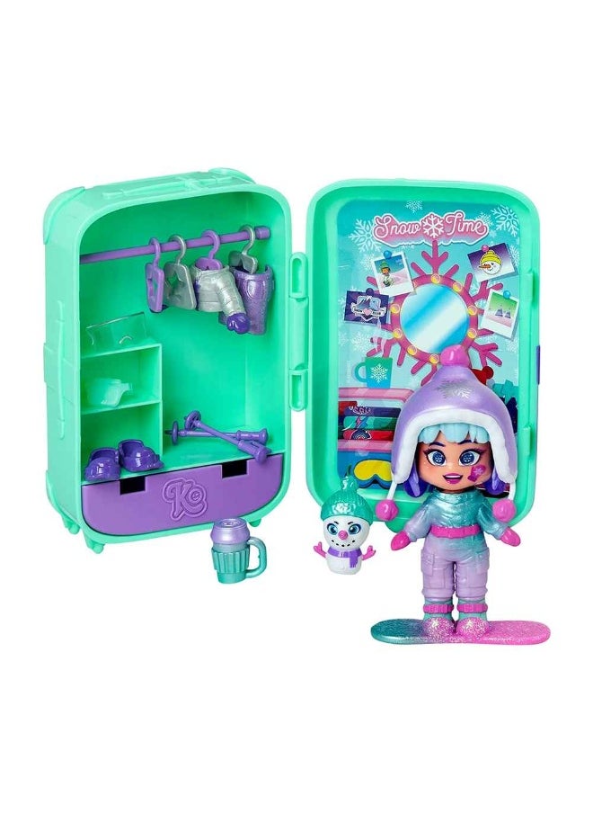 Kookyloos Holiday Yay! Series Wanda'S Suitcase With Doll & Fashion Accessories