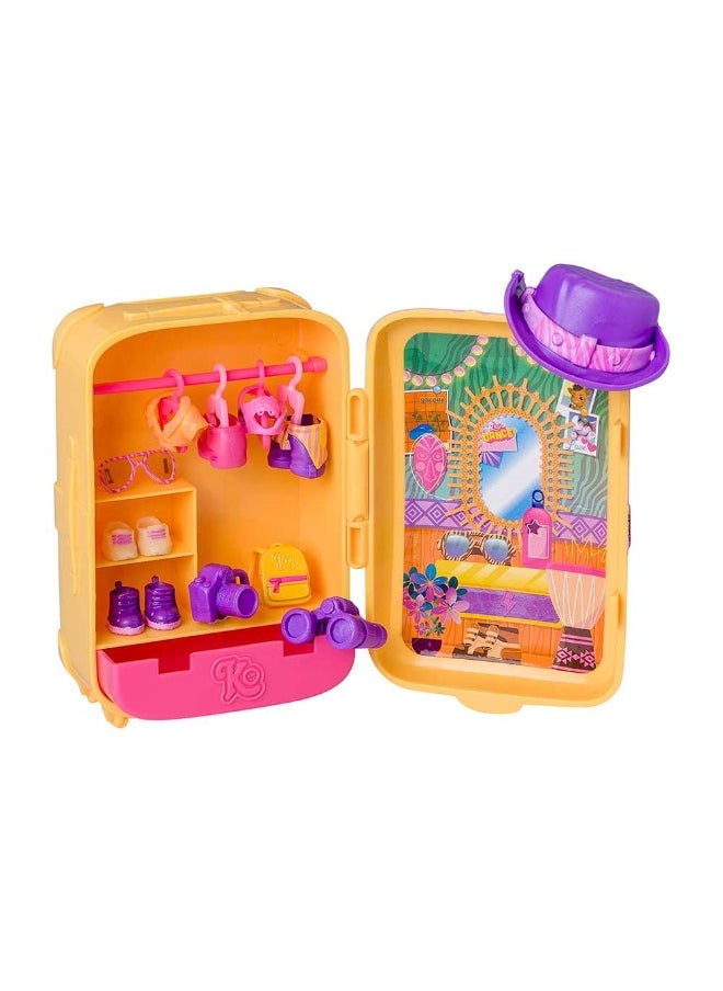 Kookyloos Holiday Yay! Series Jane'S Suitcase With Doll & Fashion Accessories