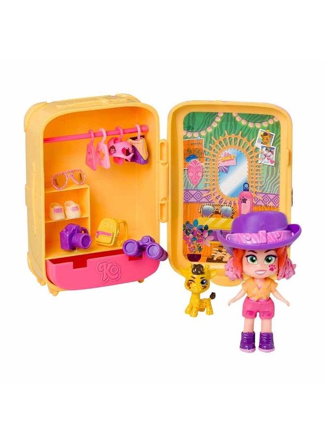 Kookyloos Holiday Yay! Series Jane'S Suitcase With Doll & Fashion Accessories