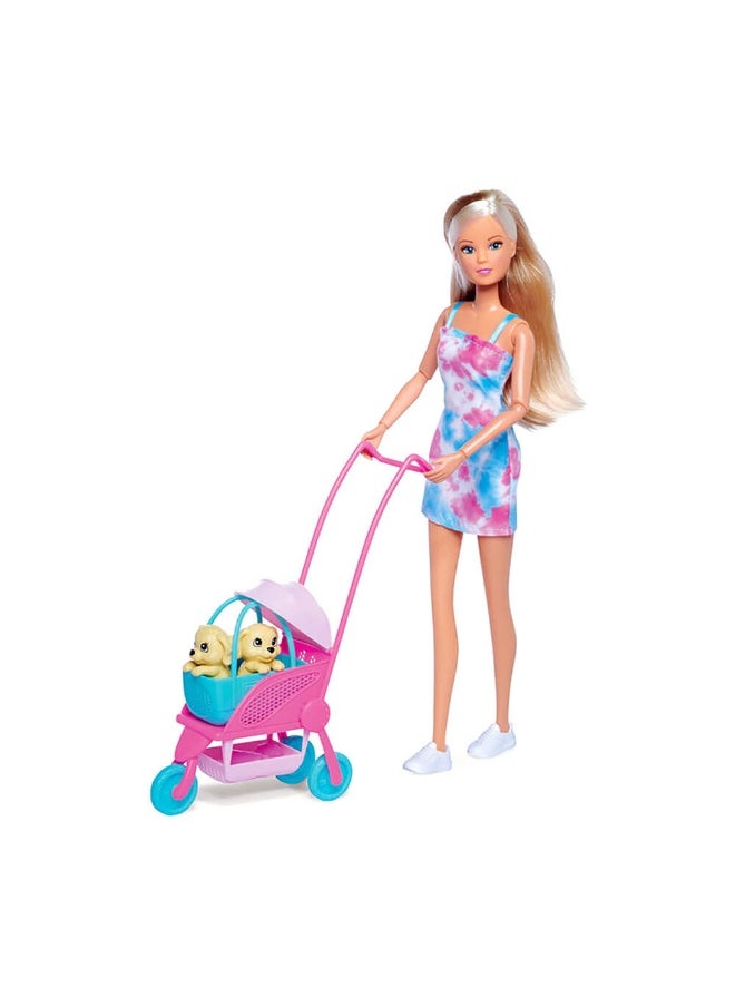 Steffi Love Dog Buggy Fashion Doll (29 cm)