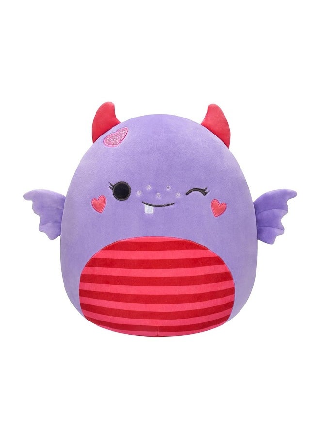 Squishmallows Valentine's Edition Atwater the Love Monster Plush Toy (19 cm)