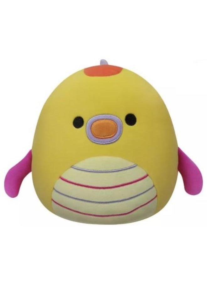 Squishmallow Leif Yellow Seadragon with Striped Belly 7.5inches