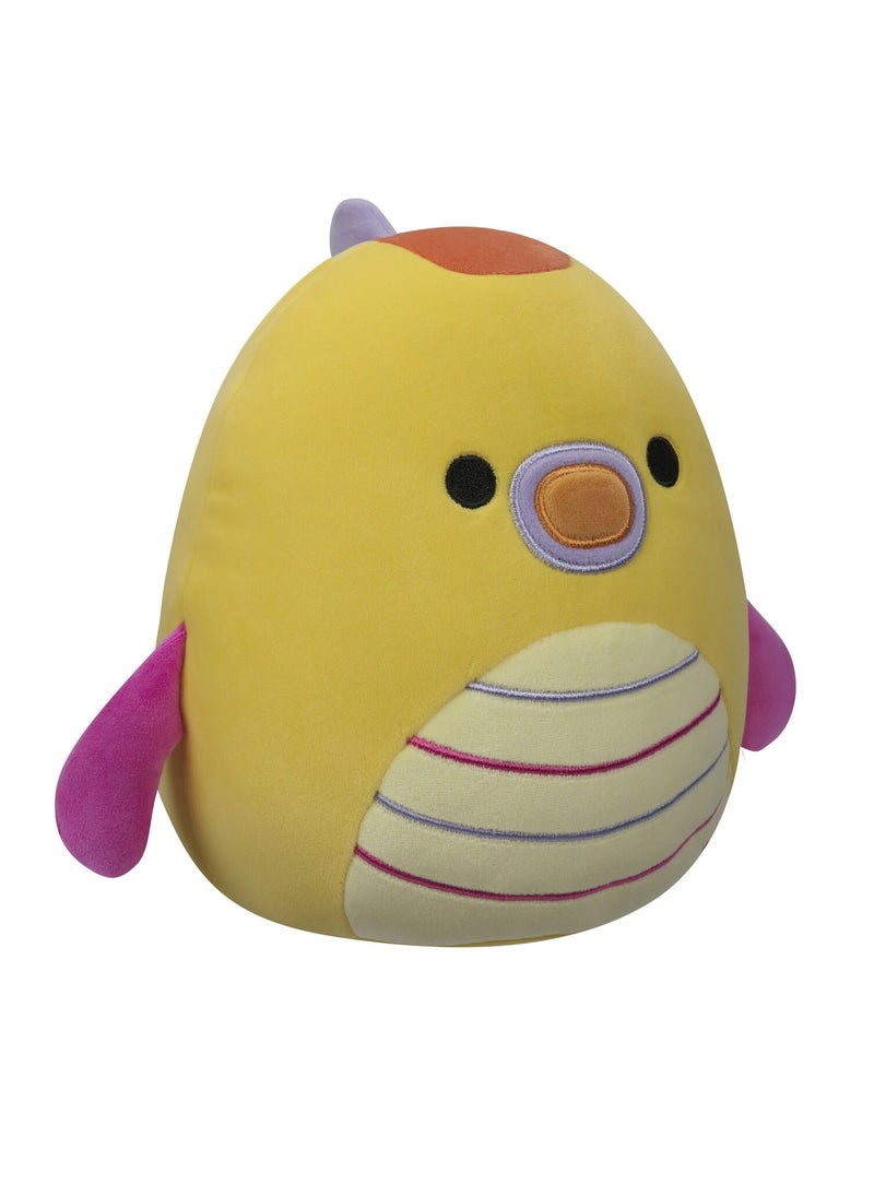 Squishmallow Leif Yellow Seadragon with Striped Belly 7.5inches